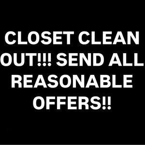 🖤CLOSET CLEAN OUT🖤 SEND ALL OFFERS!!!!!!